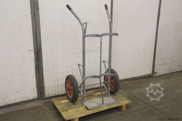 Gas bottle transport trolley Promat verzinkte Ausführung