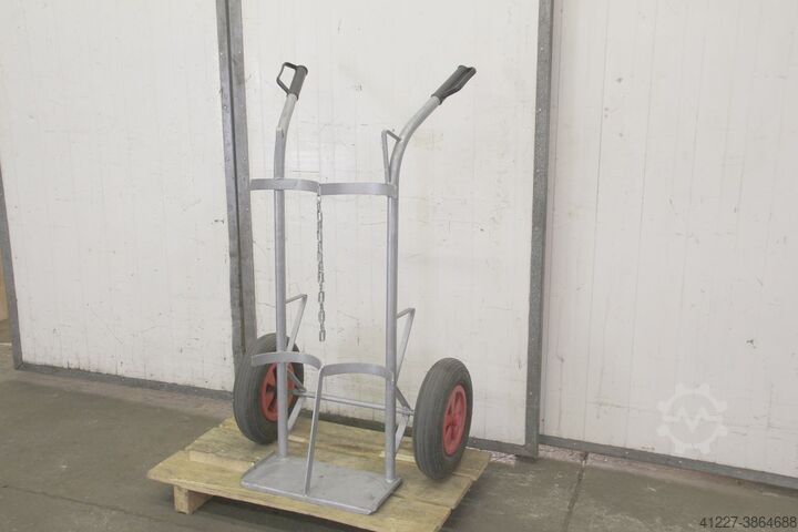Gas cylinder transport trolley Promat verzinkte Ausführung
