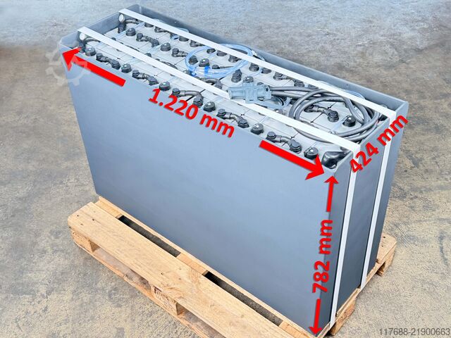 Forklift battery 48V 5PZS 775AH - DIN C Atlet - Caterpillar NR - Crown ESR - Hyster R Jungheinrich ETV - Linde A/ R14/16/20/25 Still FM