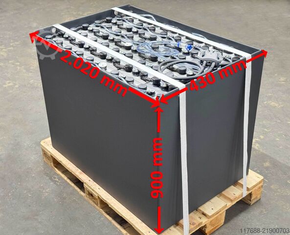 Forklift battery 80V 5PZS 775Ah - special tray Still MX-X - Jungheinrich EFG - Toyota FBMF Buamann EMS - Caterpillar EP - Kalmar ECD EFY uvm.