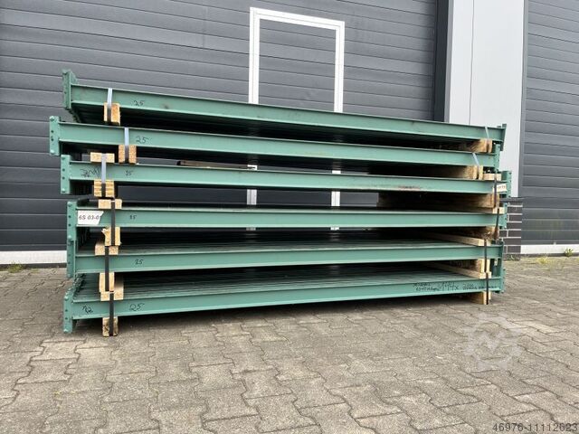 Pallet rackin beam Hovuma / 2.400 mm / INP: 80 x 42 mm / grün / Fachlast: 2.400 Kg