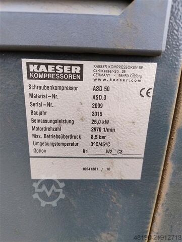 Screw compressor S016769 Kaeser ASD50