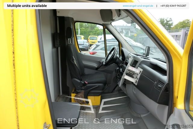 Box van mercedes-benz SPRINTER 310 CDI MAXI EURO-5 KOFFER REGALE KAMERA DURCHGANG