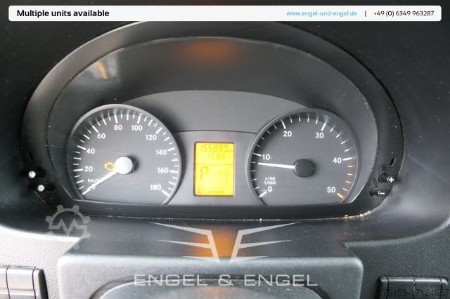 Box van mercedes-benz SPRINTER 310 CDI MAXI EURO-5 KOFFER REGALE KAMERA DURCHGANG