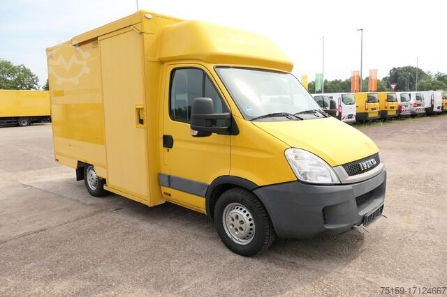 Transporter mit Koffer iveco Daily 35 S C30CE A/P PZF Original Iveco Elektro REGALE KAMERA LUFT