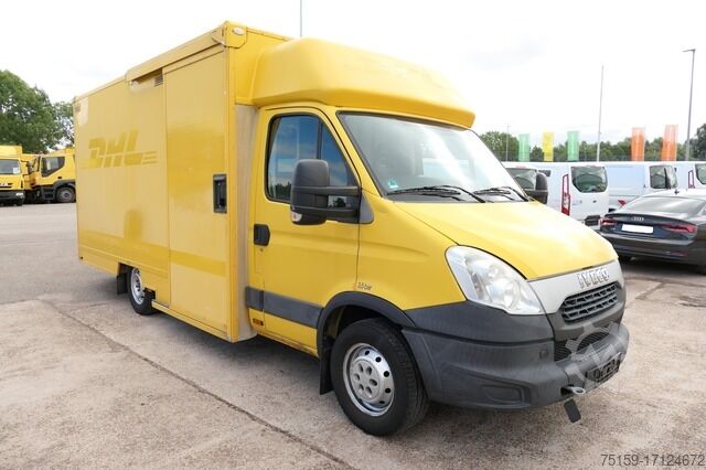Transporter mit Koffer iveco Daily 35 S11 C30C AUTOMATIK Regale LUFT - EURO 5 - CoC