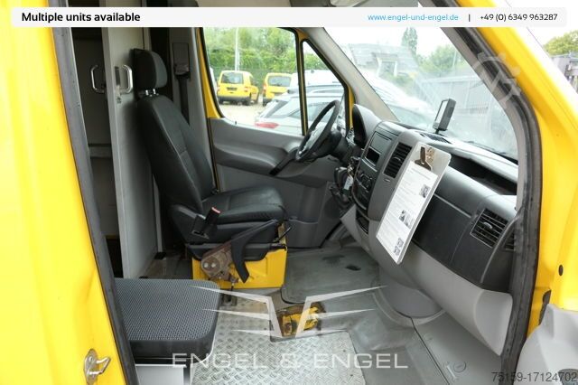 Box van mercedes-benz SPRINTER 310 CDI MAXI EURO-5 KOFFER REGALE KAMERA DURCHGANG