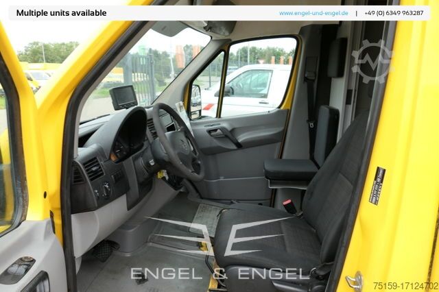Box van mercedes-benz SPRINTER 310 CDI MAXI EURO-5 KOFFER REGALE KAMERA DURCHGANG