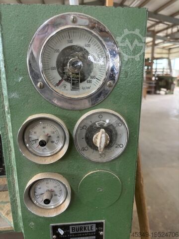 Veneer press Buerkle U250/130