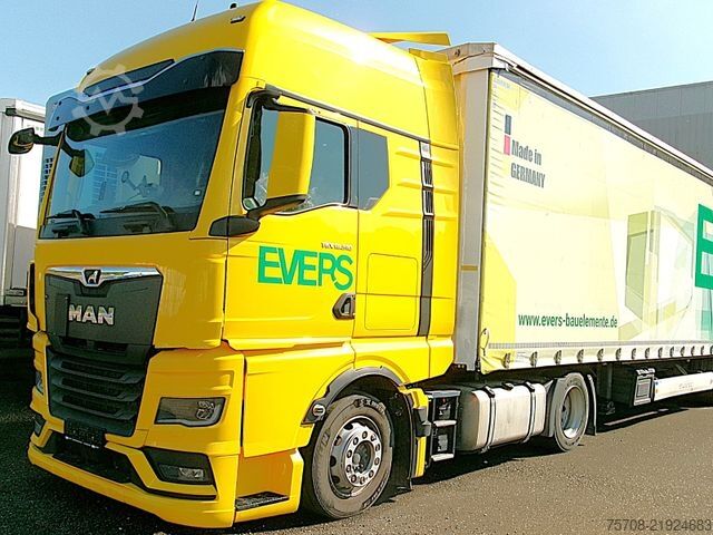Volume tractor unit MAN 18.510 TGX*Hubsattelkupplung*GX*Standklima*intar