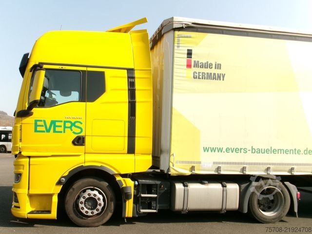 Volume tractor unit MAN 18.510 TGX*HubKuppl.*GX*kpl. mit Megatrailer*MSH