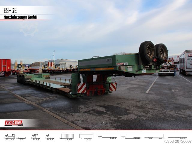 Tieflader-Sattelauflieger GOLDHOFER 3-Achs-Tiefbett 3x12 t