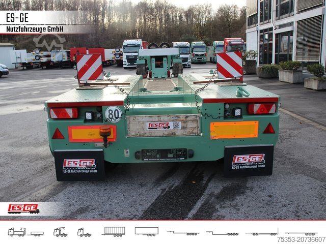 Tieflader-Sattelauflieger GOLDHOFER 3-Achs-Tiefbett 3x12 t