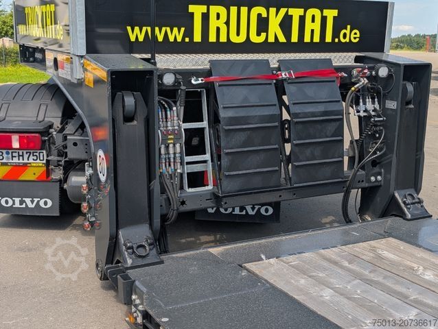 Low loader semitrailer DOLL 2- Achs Tiefbett Tera mit überfahrbarem Heck