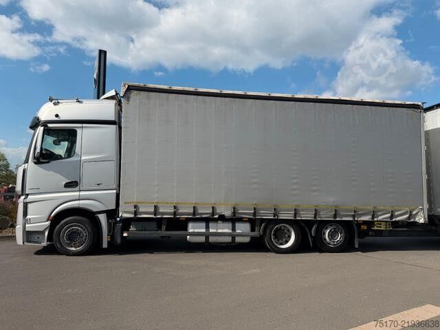 Sliding tarpaulin Mercedes-Benz Actros 2545 L 6x2 Retarder Schiebeverdeck