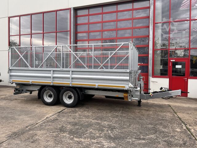 Kippanhänger Möslein TTD 11 Breite Reifen  5,70 lang  Kipper Tieflader, Breite Reifen, 5,70 m lang-- Neufahrzeug --