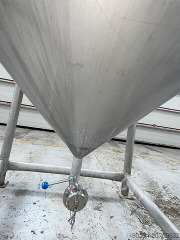 1.370 Liter Edelstahl-Vertikaltank 316L von Stainless Services Ltd. STAINLESS SERVICES LTD. 1,370 Litre