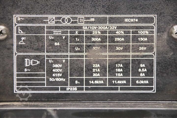 Inverter-Schweissgerät 300 A Thermal Arc LS-300