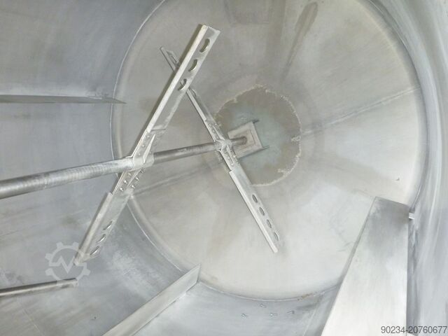 12.500 L Vertikaler Edelstahlmischbehälter von ZUGIL ZUGIL 12500 Liters