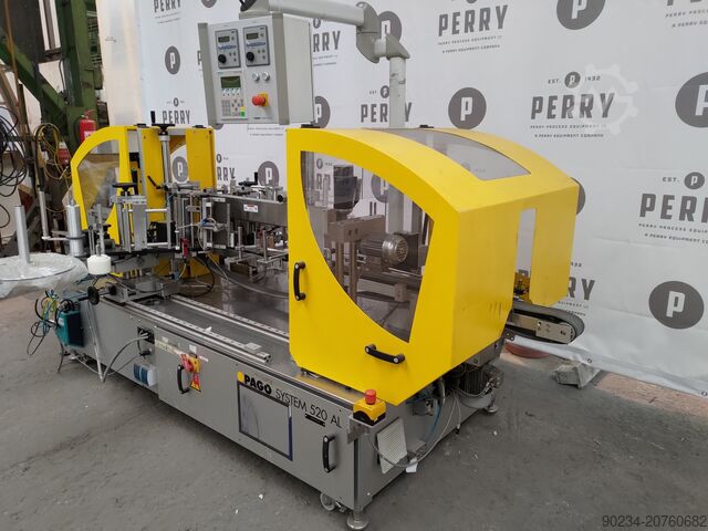 PAGO System 520 AL Rundum-Etikettiermaschine, 4800 Flaschen/Min. PAGO System 520 AL