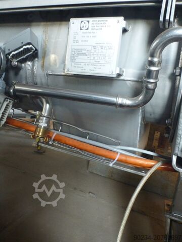 Gebrauchter Doppelschnecken-Kühlförderer von AMF, Modell HDS 250 x 3500 AMF HDS 250 x 3500