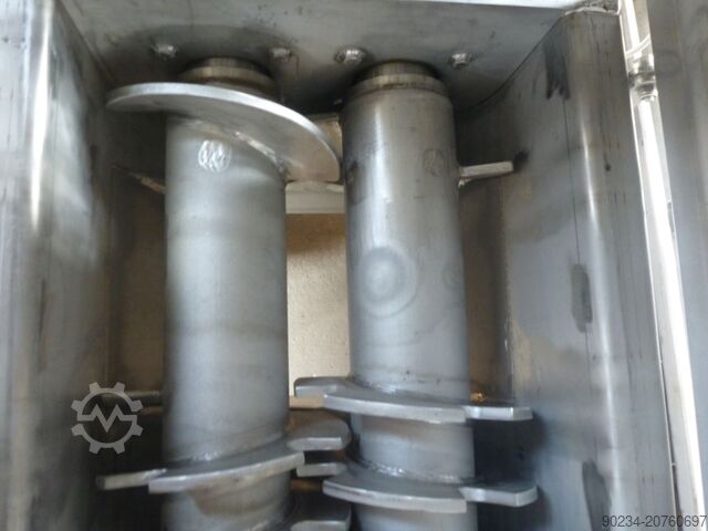 Gebrauchter Doppelschnecken-Kühlförderer von AMF, Modell HDS 250 x 3500 AMF HDS 250 x 3500