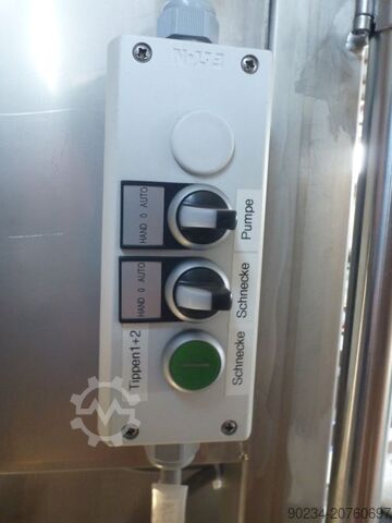 Gebrauchter Doppelschnecken-Kühlförderer von AMF, Modell HDS 250 x 3500 AMF HDS 250 x 3500