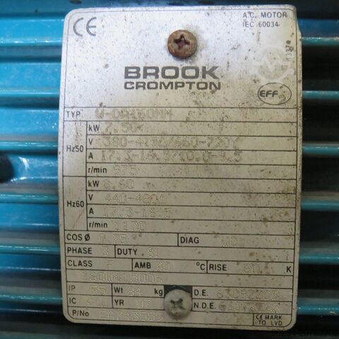 HP 10 Milder Stahl Cumberland Bade Mühlentyp 56T Granulator CUMBERLAND 56T