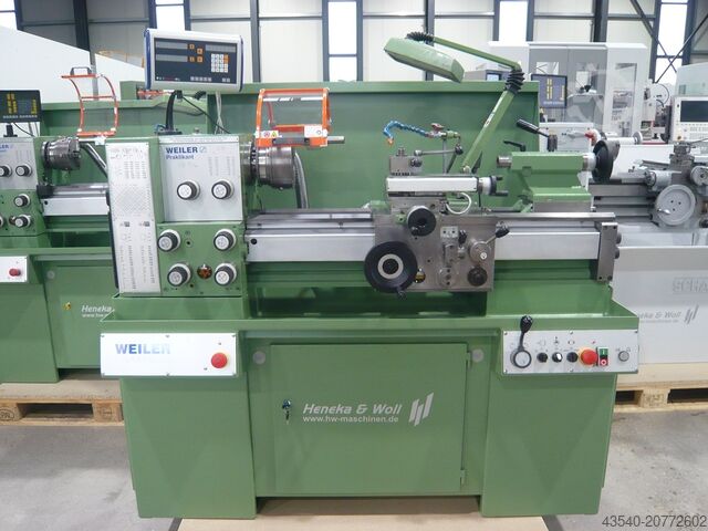 Leit-/Zugspindeldrehmaschine Weiler Praktikant 160B