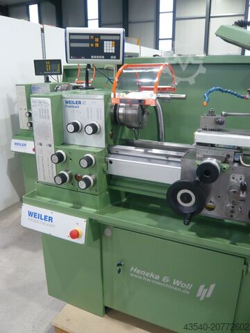 Leit-/Zugspindeldrehmaschine Weiler Praktikant 160B