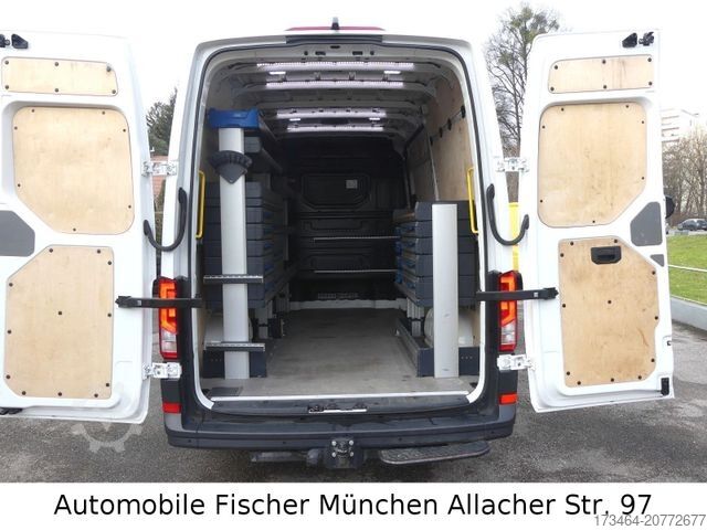 Kastenwagen hoch VOLKSWAGEN Crafter Kasten 35 mittellang HochdachAHK Sortimo