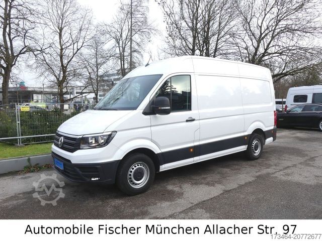 Kastenwagen hoch VOLKSWAGEN Crafter Kasten 35 mittellang HochdachAHK Sortimo