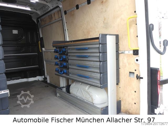 Kastenwagen hoch VOLKSWAGEN Crafter Kasten 35 mittellang HochdachAHK Sortimo