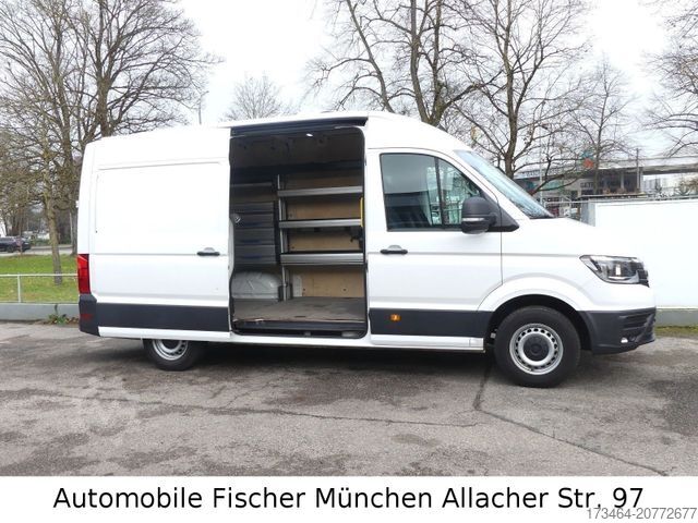 Kastenwagen hoch VOLKSWAGEN Crafter Kasten 35 mittellang HochdachAHK Sortimo
