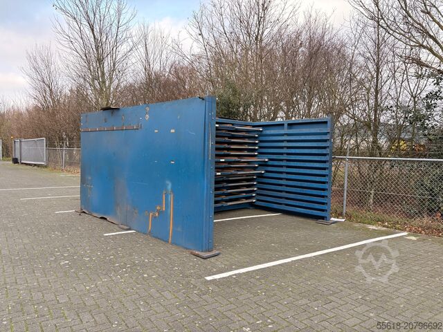 Hochregallager ndustriële metalen opslagkast met lades 