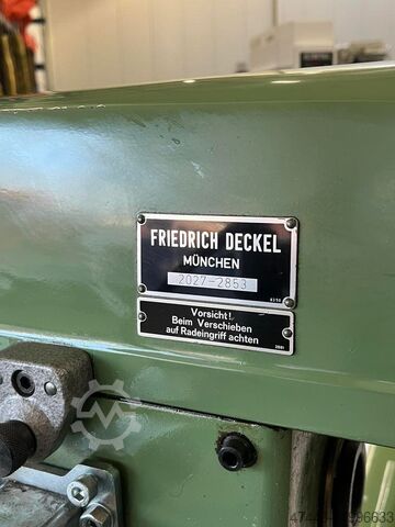 Milling machine Deckel FP3 LG