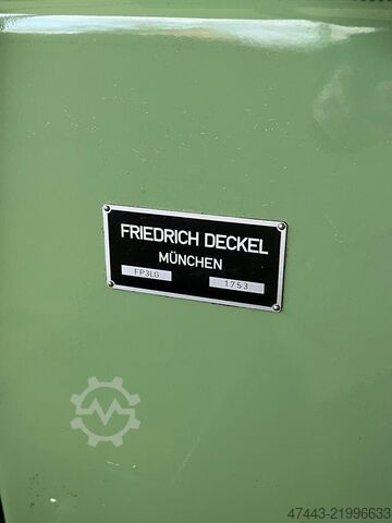 Milling machine Deckel FP3 LG