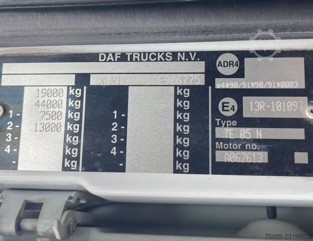 DAF XF 105.460 Euro 5, RETARDER, 2x TANKS, PARK CLIMA, KÜHLSCHRANK MVI2015 DAF XF 105.460   euro 5 ,  RETARDER, 2x TANKS, PARK...