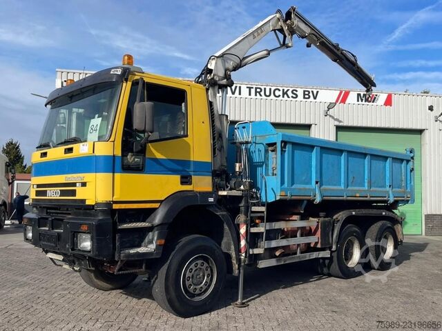 Iveco MP380 E34W 6x6, Kran 4200 kg, Manuell, Zapfwelle, Hydraulik MVI2223 Iveco MP380 E34W 6x6, CRANE 4200 kg, Manual , PTO, Hy...