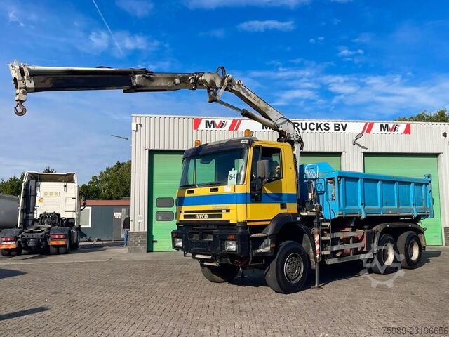Iveco MP380 E34W 6x6, Kran 4200 kg, Manuell, Zapfwelle, Hydraulik MVI2223 Iveco MP380 E34W 6x6, CRANE 4200 kg, Manual , PTO, Hy...