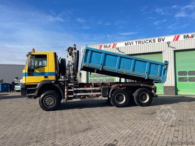 Iveco MP380 E34W 6x6, Kran 4200 kg, Manuell, Zapfwelle, Hydraulik MVI2223 Iveco MP380 E34W 6x6, CRANE 4200 kg, Manual , PTO, Hy...