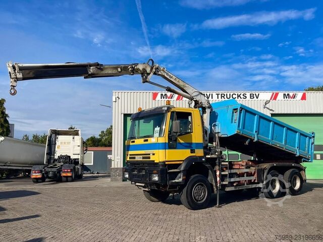 Iveco MP380 E34W 6x6, Kran 4200 kg, Manuell, Zapfwelle, Hydraulik MVI2223 Iveco MP380 E34W 6x6, CRANE 4200 kg, Manual , PTO, Hy...