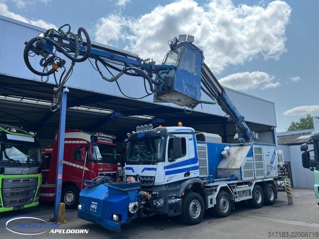 Concrete pump Mercedes-Benz Arocs 3242 AMV 7450D Concreetsprayer, 8x4, Blad...