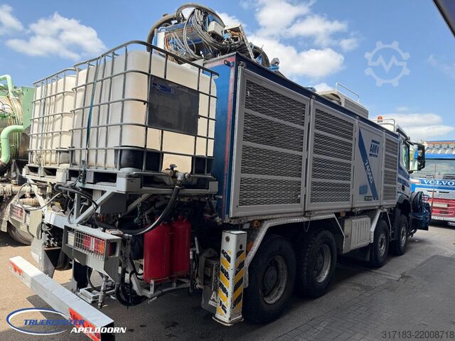Concrete pump Mercedes-Benz Arocs 3242 AMV 7450D Concreetsprayer, 8x4, Blad...