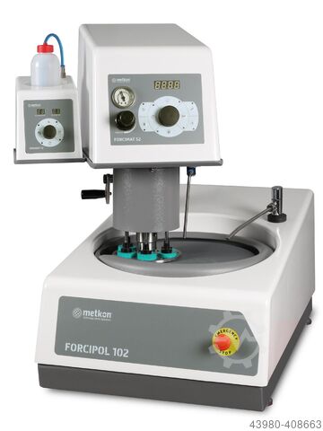 Schleifmaschine / Poliermaschine Labor METKON Forcipol 102 (optional Forcimat)