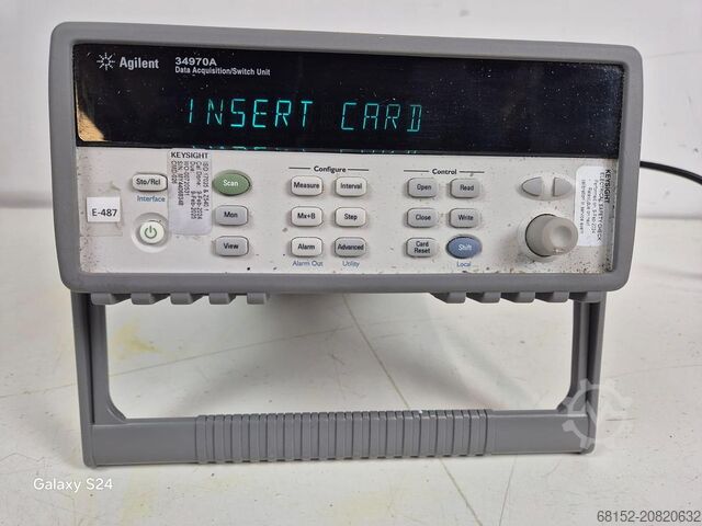 Agilent 34970A Datenerfassungs-Schalteinheit Agilent 34970A