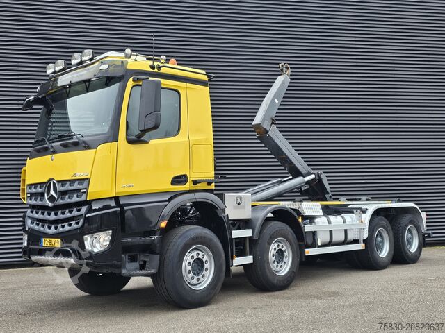 Hakenarmsystem Mercedes-Benz AROCS 3945 / 8x4 HAAKARM / LIFT / ABROLKIPPER