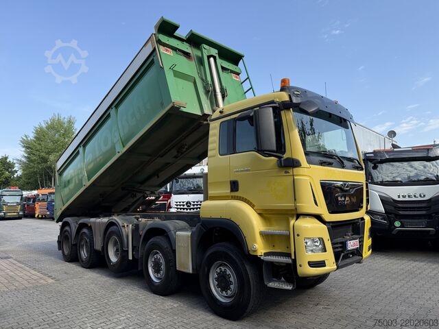 Tipper truck MAN TGS 50.460 10X8