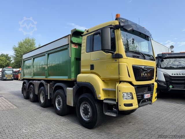 Tipper truck MAN TGS 50.460 10X8
