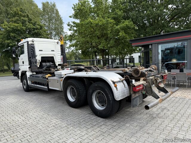 Tipper truck MAN TGS 26.480 6X6H Haken